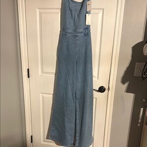 Blue Denim Jumpsuit